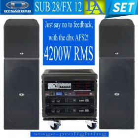 Dynacord SUB28-FX12 PA SET